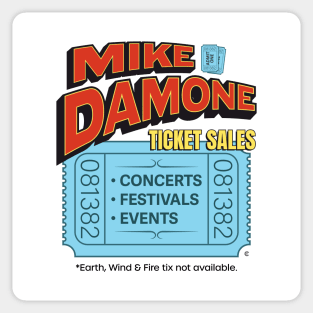 Damone Ticket Sales Sticker